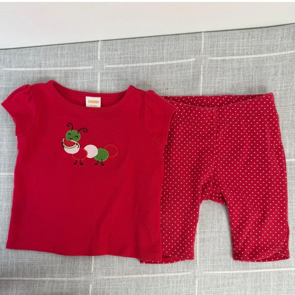 Gymboree‎ 12-18 Months Set Caterpillar Sweet Watermelon Patch 2021